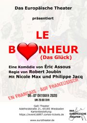 Tickets für "Le Bonheur - Das Glück" am 06.10.2020 - Karten kaufen